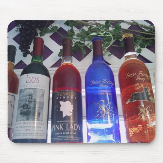 VÄGEN MOUSEPAD I VIN MUSMATTA (Framsidan)