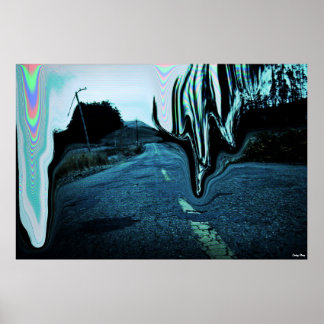 Vägen Poster X-Large (38 x 25,4 tum)