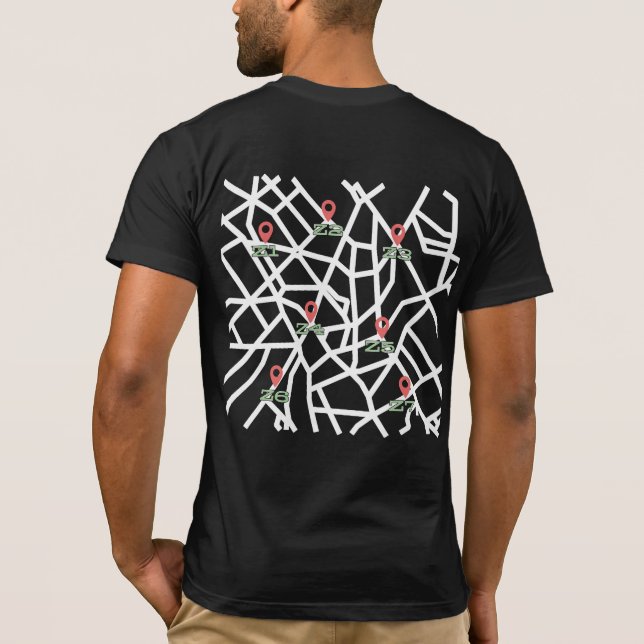 Vägen Resa T-shirt 2 (Baksida)