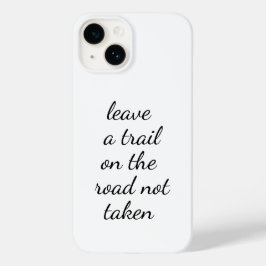 Vägen som inte togs iPhone-fodral