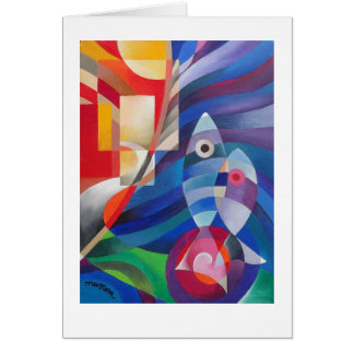 "VÄGEN SOM RESAS MINDRE ", HÄLSNINGSKORT