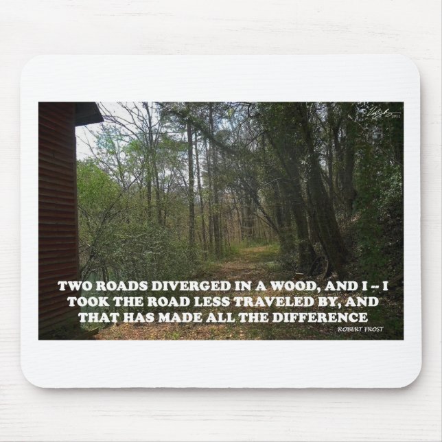 VÄGEN SOM RESAS MINDRE MUSMATTA (Framsidan)