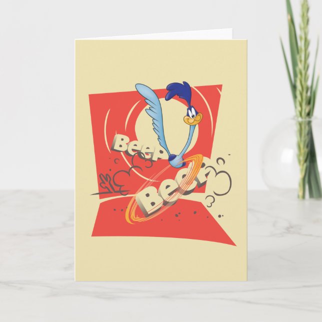 VÄGEN SPRINGER™ BEEP BEEP!™ Sunset Graphics Kort (Framsida)