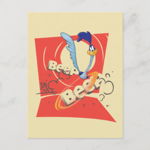 VÄGEN SPRINGER™ BEEP BEEP!™ Sunset Graphics Vykort