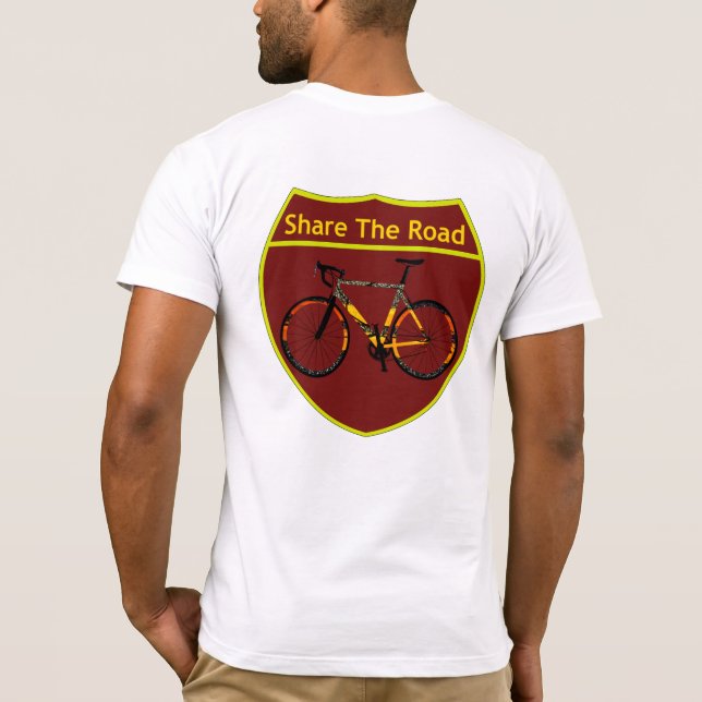  vägen tee shirt (Baksida)