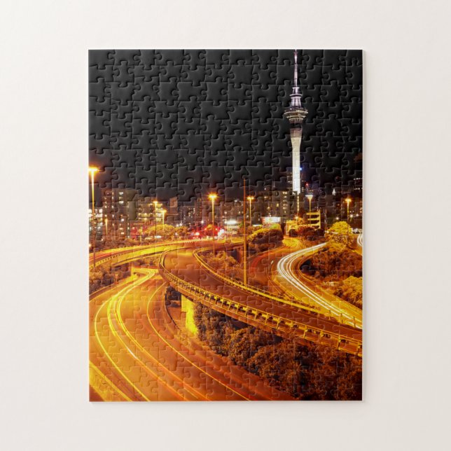 Vägen till Auckland Pussel (Vertikal)
