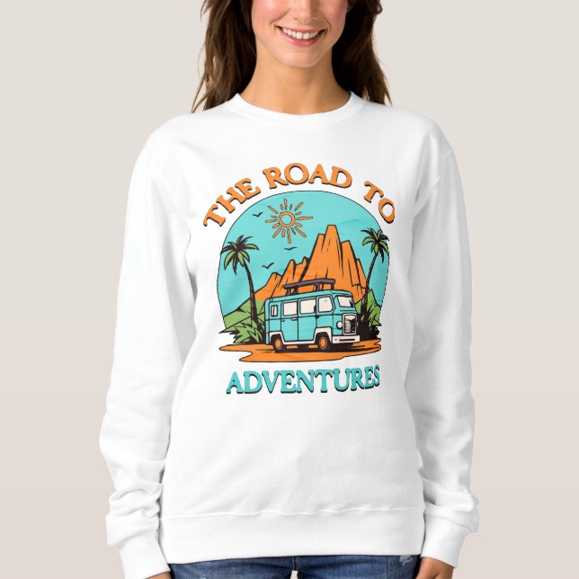Vägen till Äventyr T Shirt (Framsida)