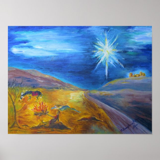 Vägen till Bethlehem-julen Poster (Framsidan)