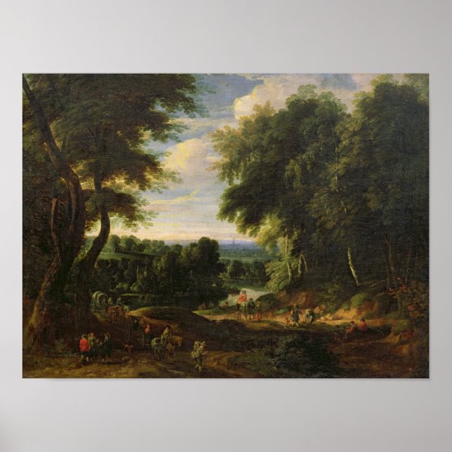 Vägen till Boitsfort från Auderghem Poster (Framsidan)