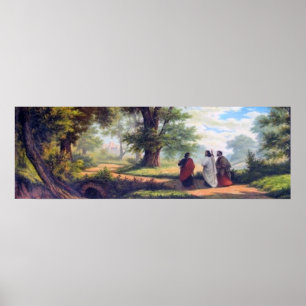 Vägen till Emmaus. Poster