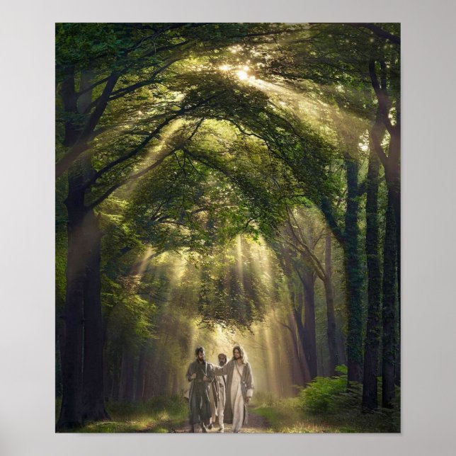 Vägen till Emmaus. Poster (Framsidan)