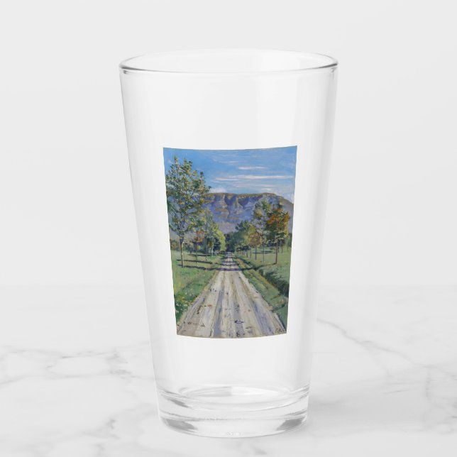 Vägen till Evordes (av Ferdinand Hodler) Glaskopp (Framsida)