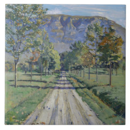 Vägen till Evordes (av Ferdinand Hodler) Kakelplatta