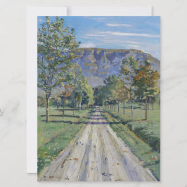 Vägen till Evordes (av Ferdinand Hodler) Kort