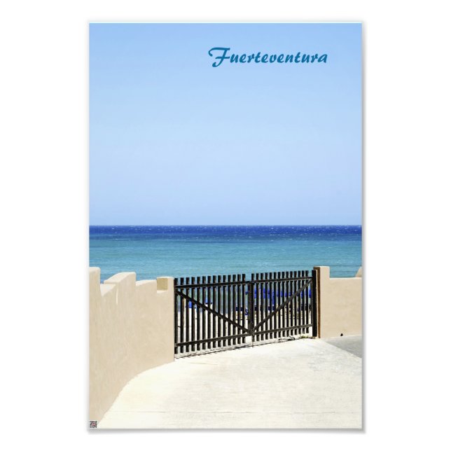 Vägen till havet fototryck (Framsidan)