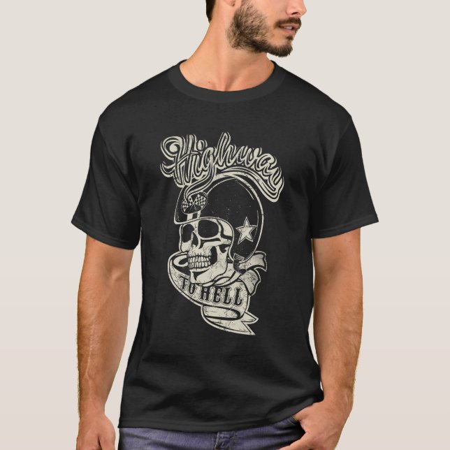 Vägen till helvetet t shirt (Framsida)