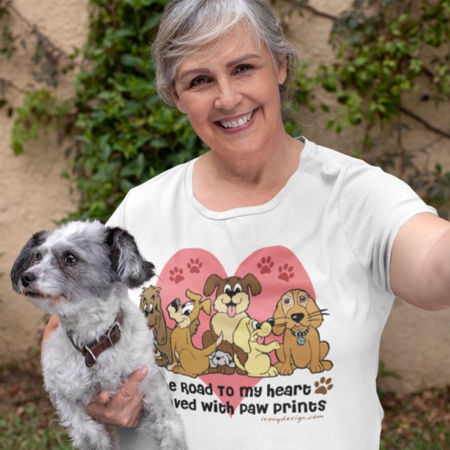 Vägen till mitt hjärta Hund Tee (Skapare uppladdad)