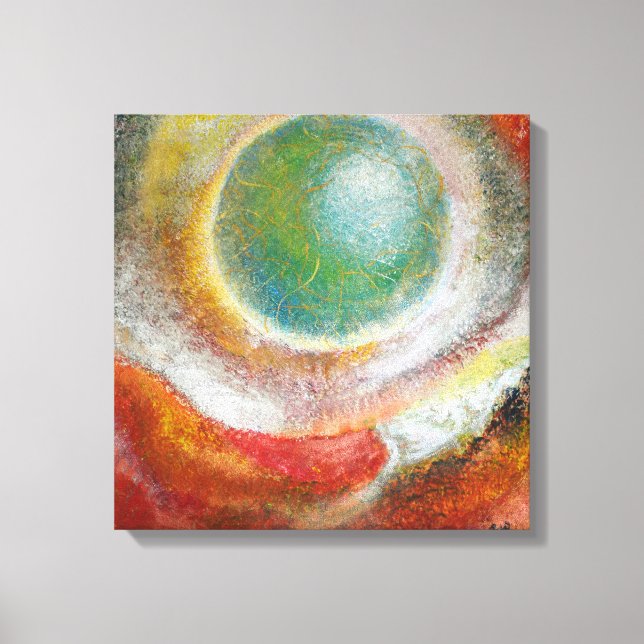 Vägen till Sazi Runi av Ramona Walach Canvastryck (Framsida)