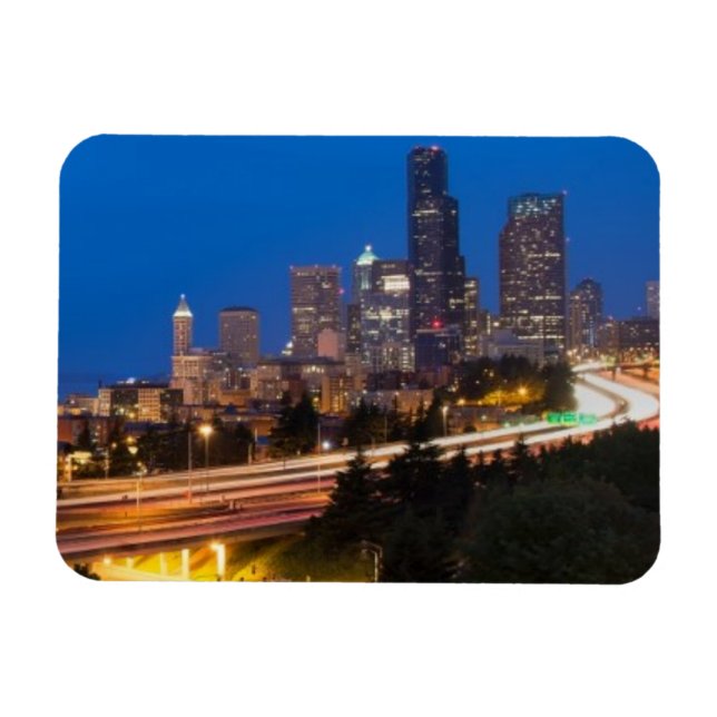 Vägen till Seattle Magnet (Horisontell)