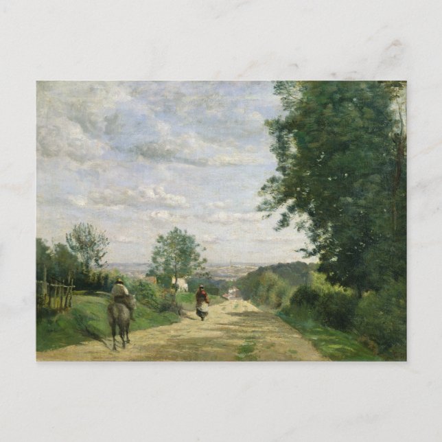 Vägen till Sevres, 1858-59 Vykort (Framsida)