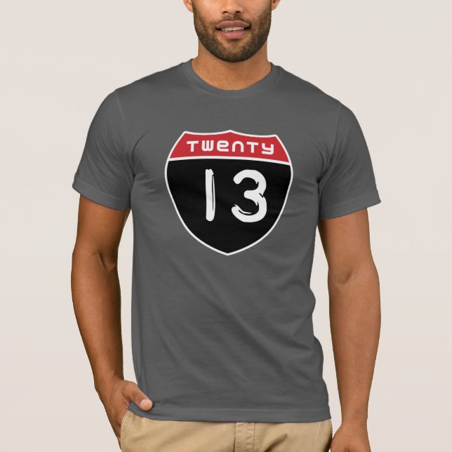 Vägen till tjugo 13 t shirt (Framsida)