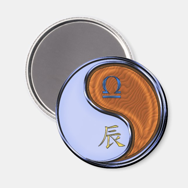 Vågen & Trädrake Magnet (Front/Back)