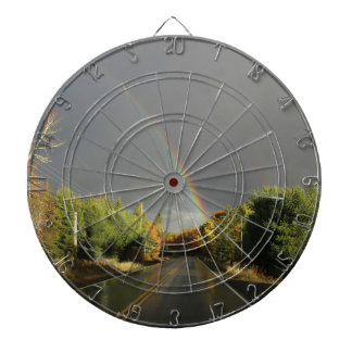 Vägen under regnbågen darttavla