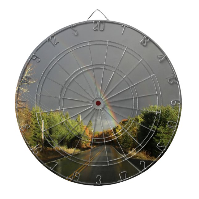 Vägen under regnbågen darttavla (Framsidan)