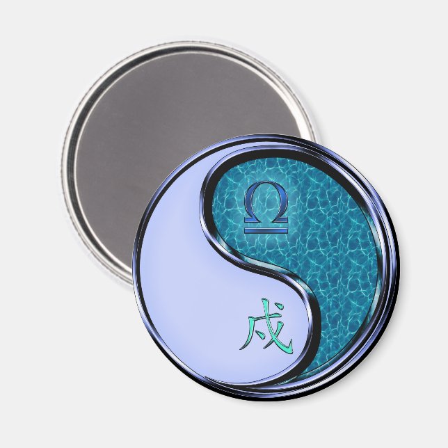 Vågen & Vattenhund Magnet (Front/Back)