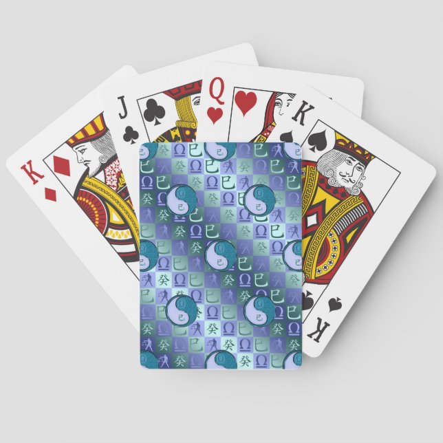 Vågen & Vattenormen Casinokort (Baksidan)