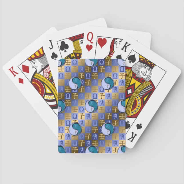 Vågen & Vattenråttan Casinokort (Baksidan)