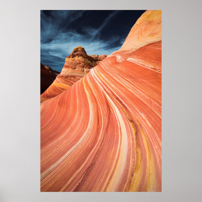 Vågen, vermiljona klippor, Arizona Poster (Framsidan)