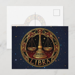 Vågen Zodiak-symbol Vykort