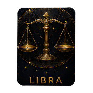 Vågen Zodiak Våg Celest Astrologi Symbol Magnet