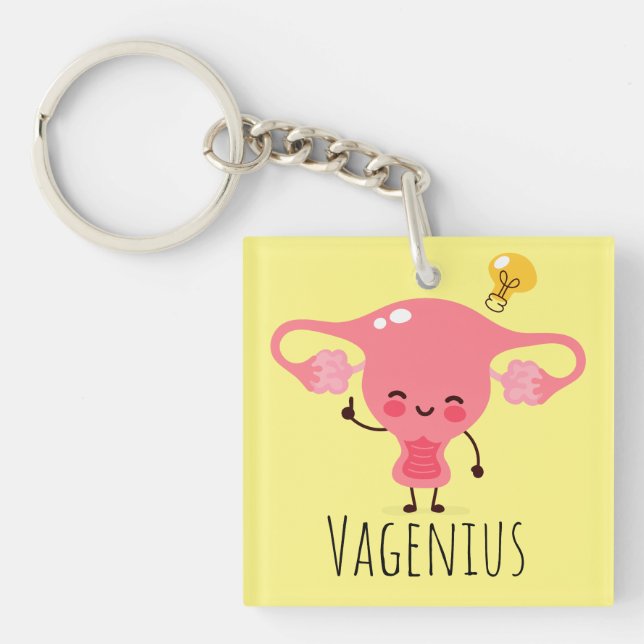 Vagenius / Uterus Puns / Uterus Jokes (Framsidan)