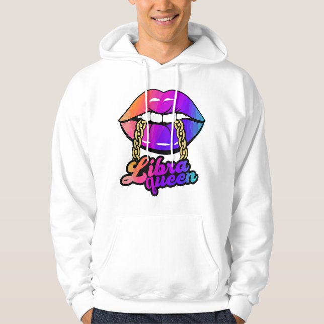Vågens drottning hoodie (Framsida)