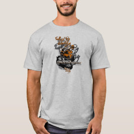 Vägens krigare, driven av ideologi, motorcykel tee