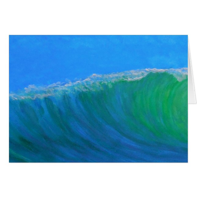 Vågfolier Hälsningskort (Framsidan Horizontal)