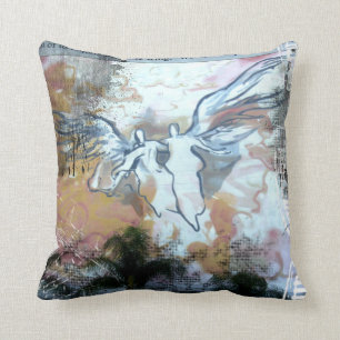 Vägg- änglar kudde