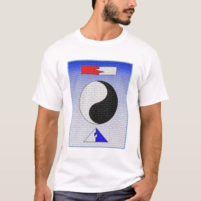 Vägg av zenen tee shirt (Framsida)