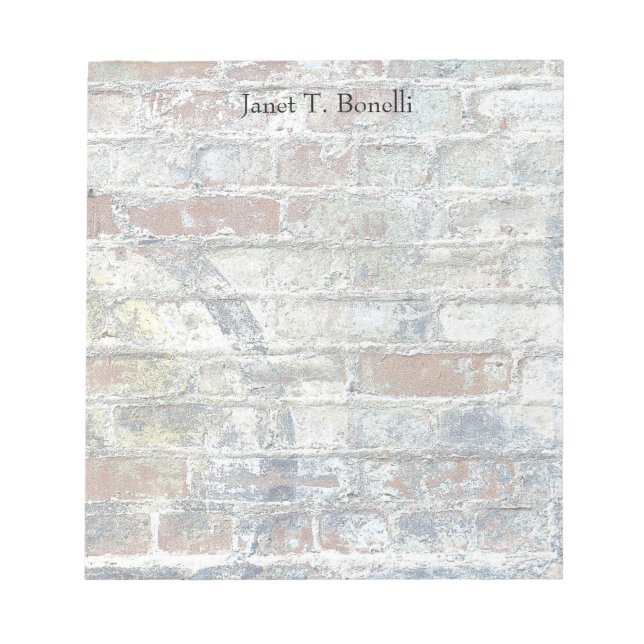 Vägg Elegant Enkel Modern Professionell Anteckningsblock (Framsida)