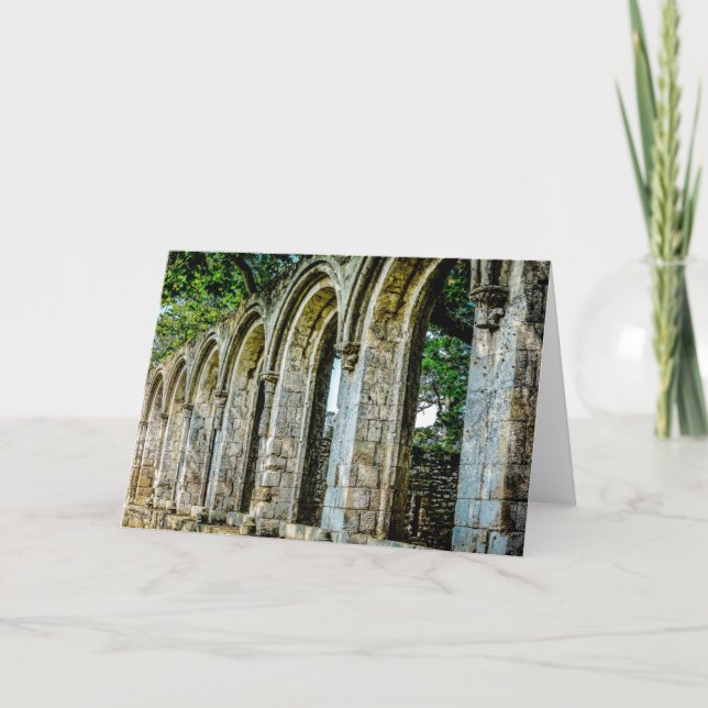 vägg för 12:eårhundradeAbbey Helgkort (Framsida)