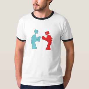 Vagga dem slår dem robotar t shirt