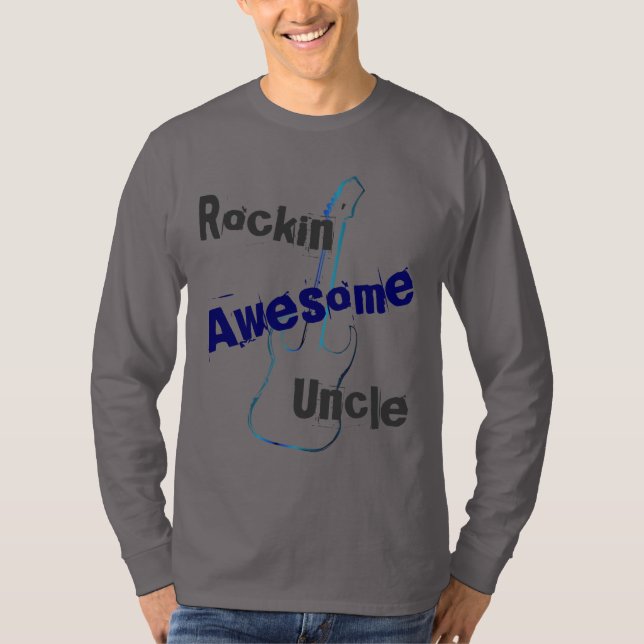 Vagga den enorma unclen tee shirt (Framsida)