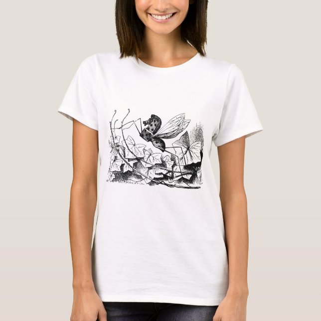 Vagga-häst-fluga T-shirt (Framsida)