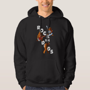 Vagga hundhoodien sweatshirt