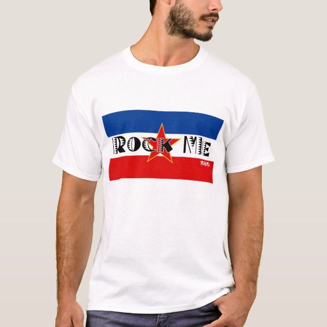 Vagga mig tee shirt (Framsida)
