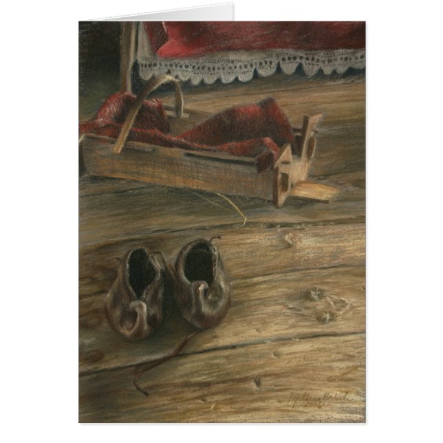 Vagga och Opanci Hälsningskort (Framsidan)