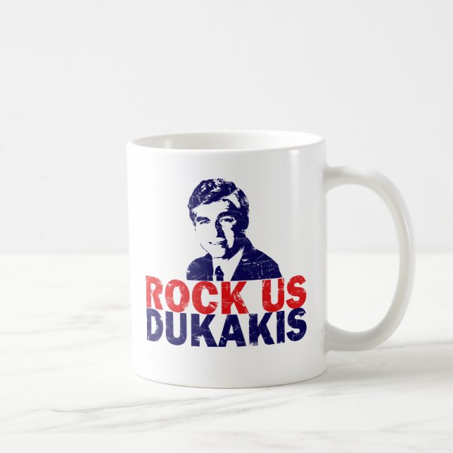 Vagga oss Dukakis Kaffemugg (Höger)