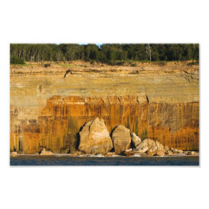 Vagga slabs, föreställd stenmedborgare Lakeshore Fototryck